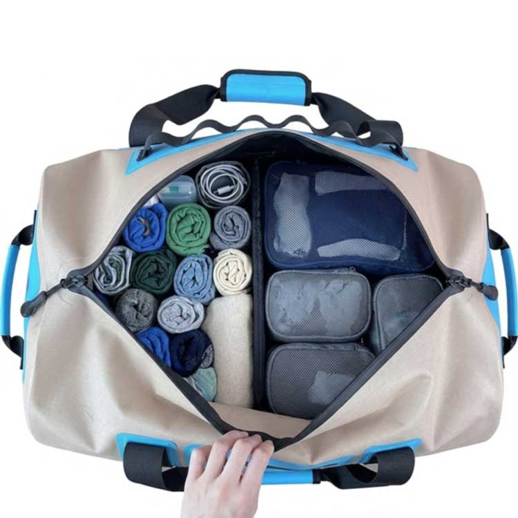 Ako efektívne zbaliť vodotesnú cestovnú tašku